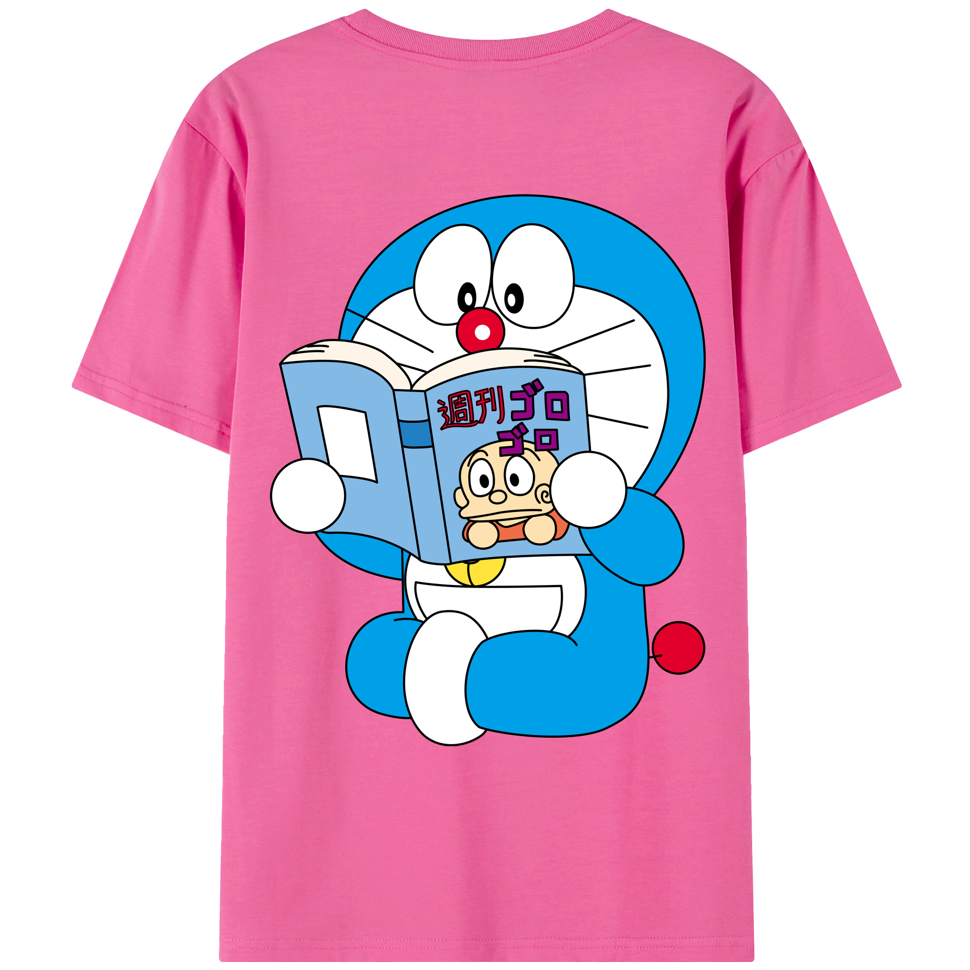 （画像用） ドラえもん Doraemon レディース半袖Tシャツ(バックプリント)